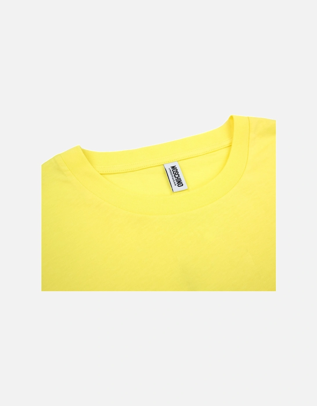 Underwear Chest Logo Tape T Shirt Yellow 0021
