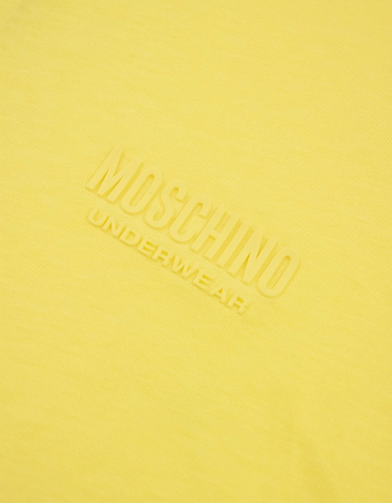 Underwear Chest Logo Tape T Shirt Yellow 0021