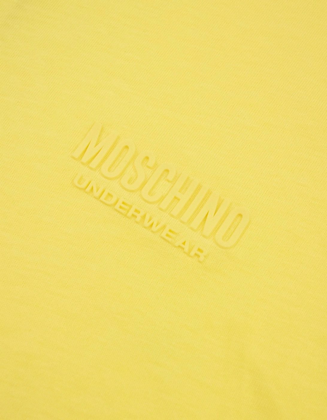 Underwear Chest Logo Tape T Shirt Yellow 0021