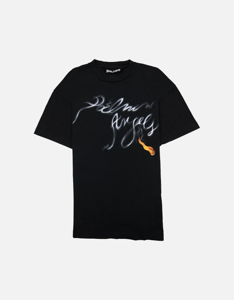 Foggy Pa T Shirt Black/white