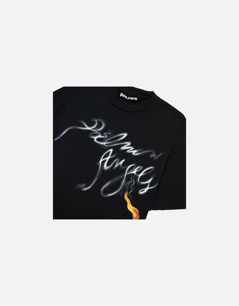 Foggy Pa T Shirt Black/white