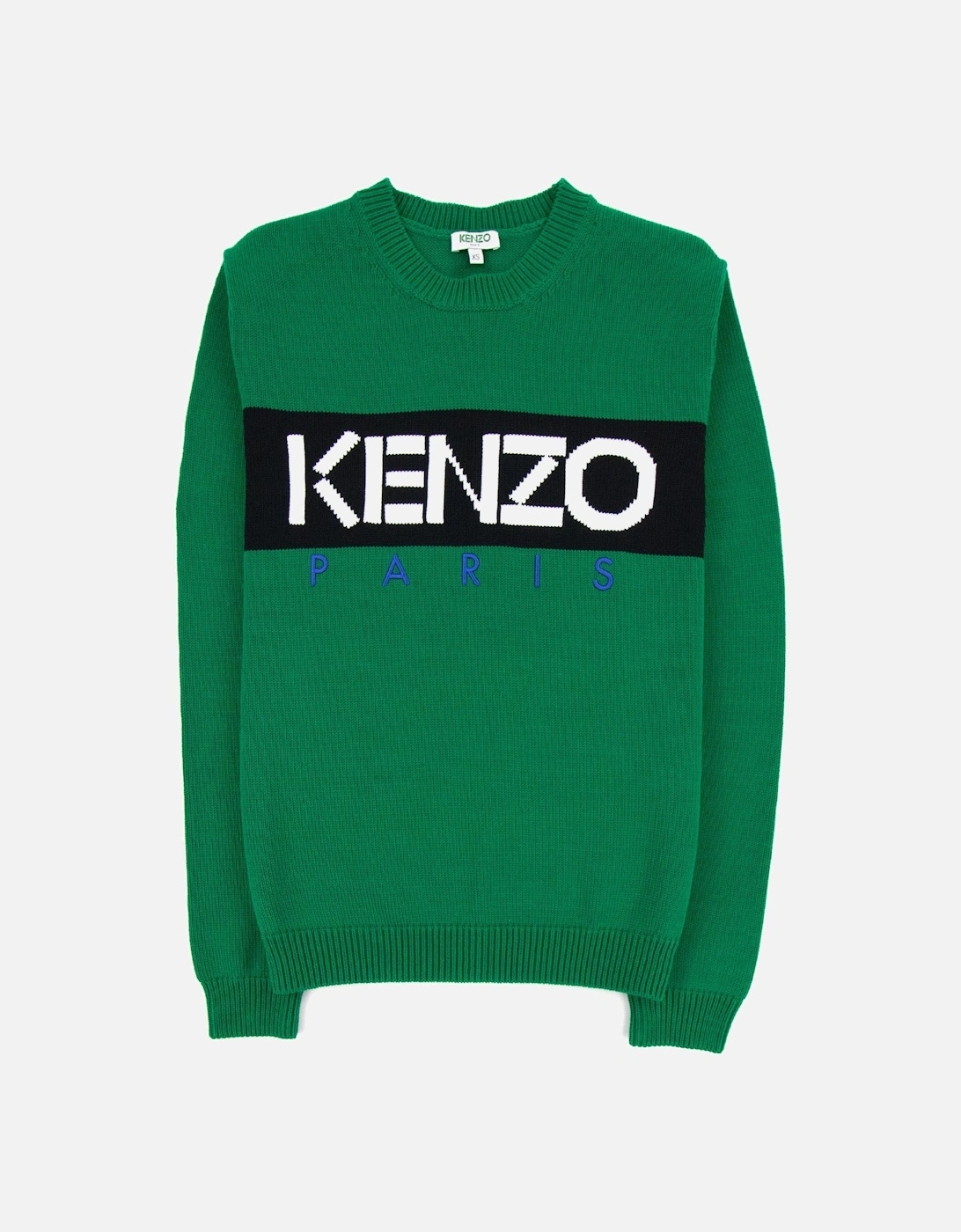 Logo Crew Knit Sweatshirt Green, 5 of 4