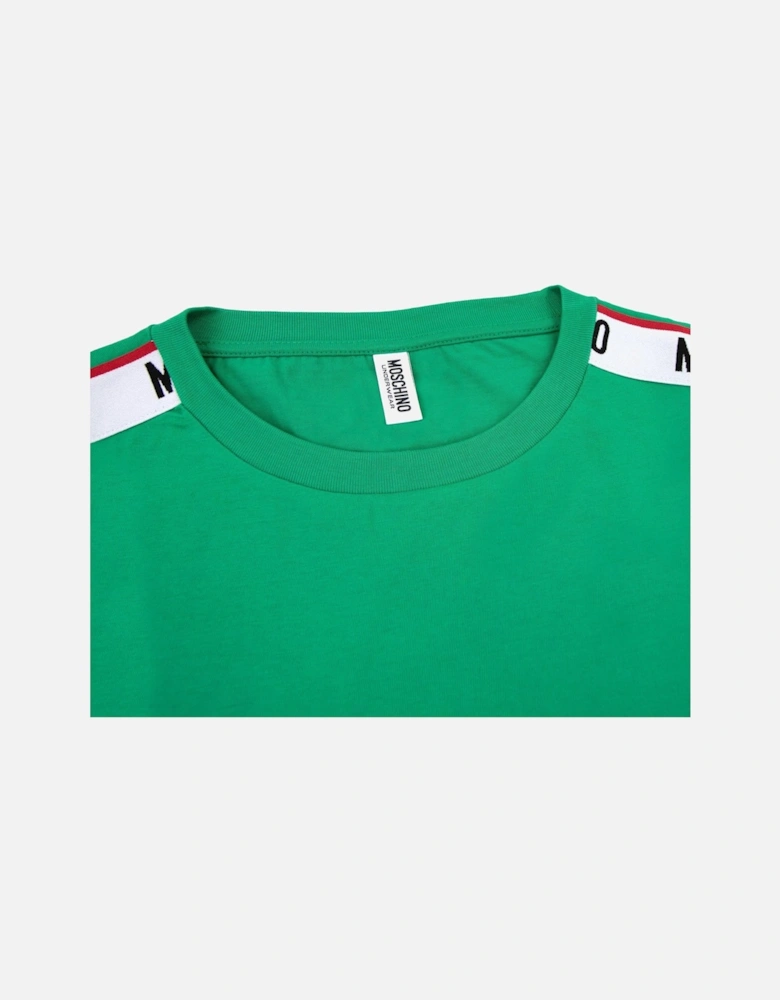 Underwear Tape Logo T-shirt Green