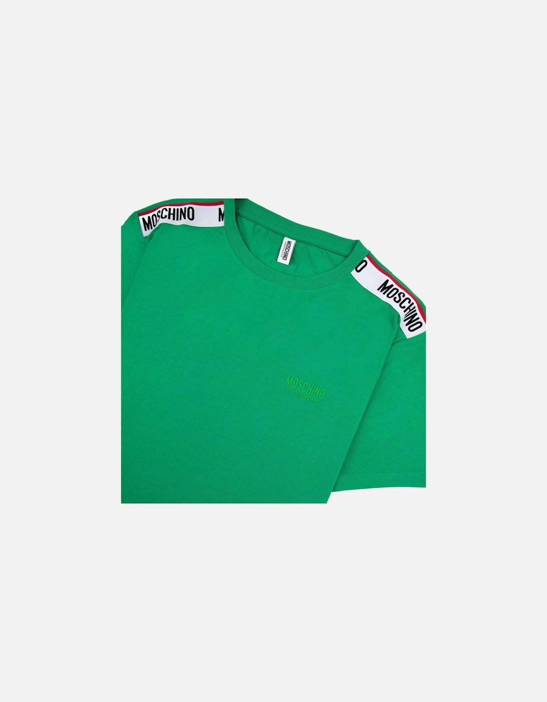 Underwear Tape Logo T-shirt Green