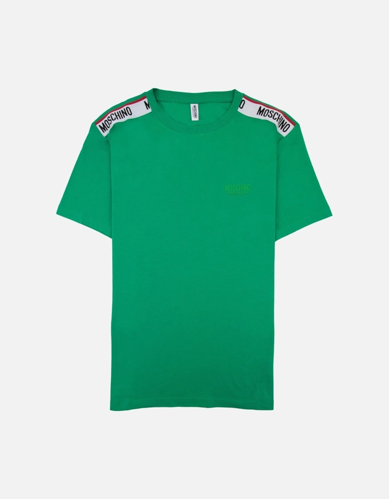 Underwear Tape Logo T-shirt Green