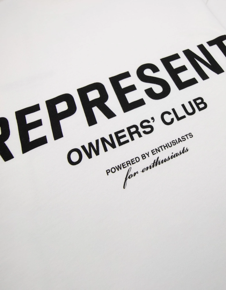 Owners Club T-shirt Flat White