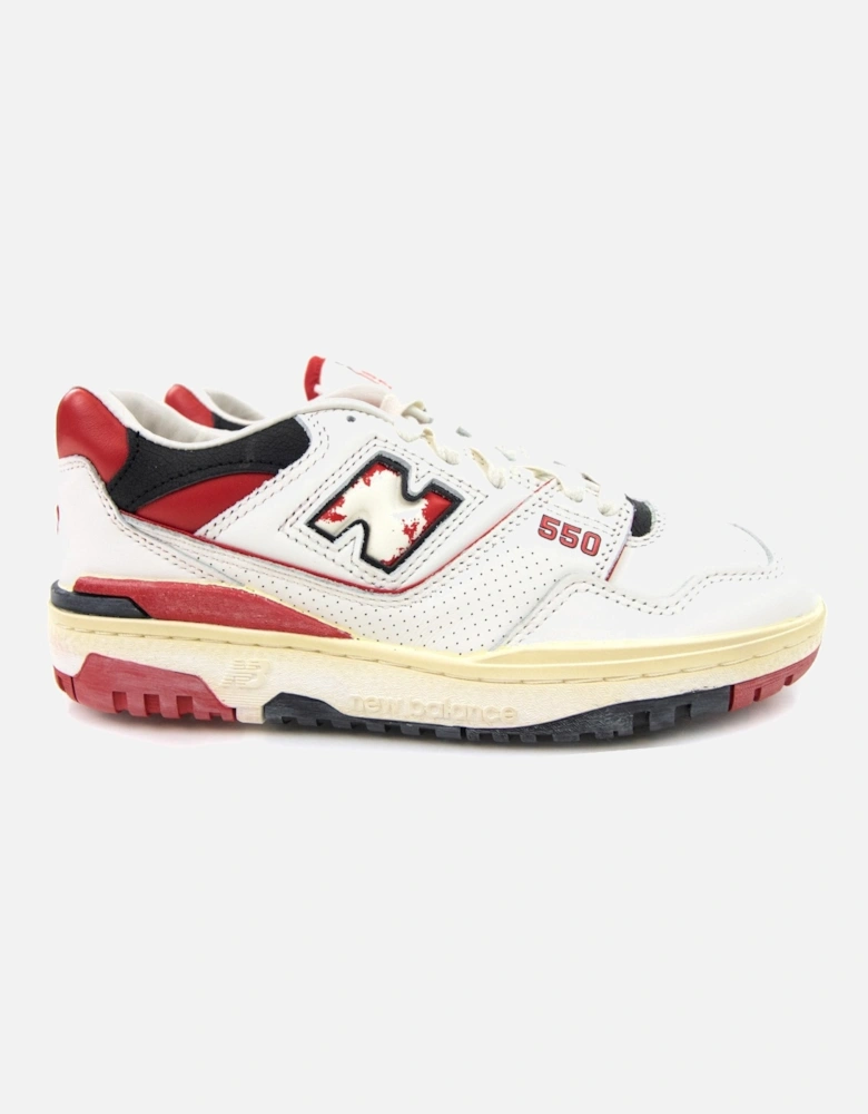 550v Low Trainers White