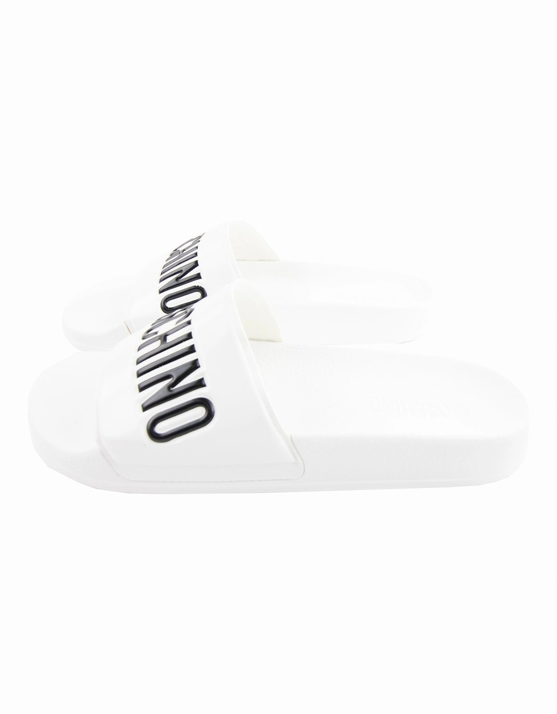 Couture Pool Slides With Logo White, 3 of 2