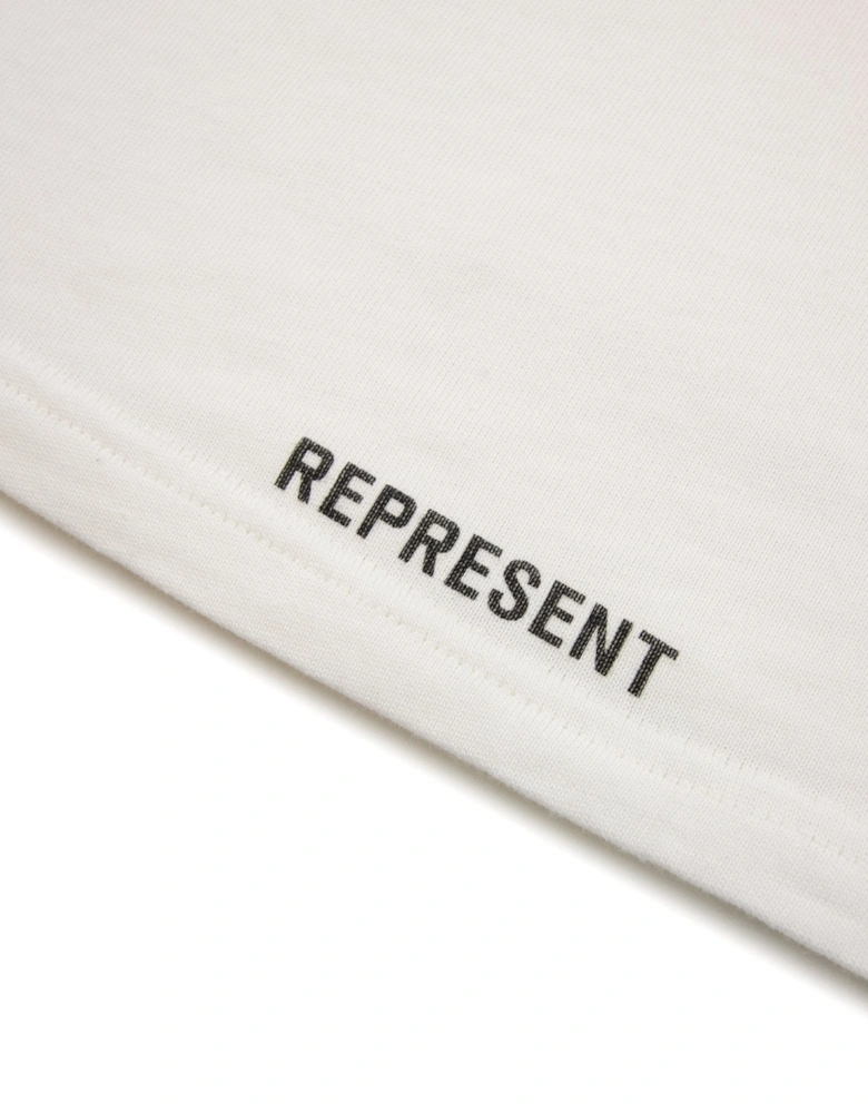 Out Of The Shadows T Shirt Flat White