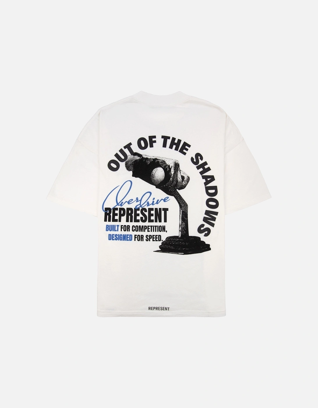 Out Of The Shadows T Shirt Flat White