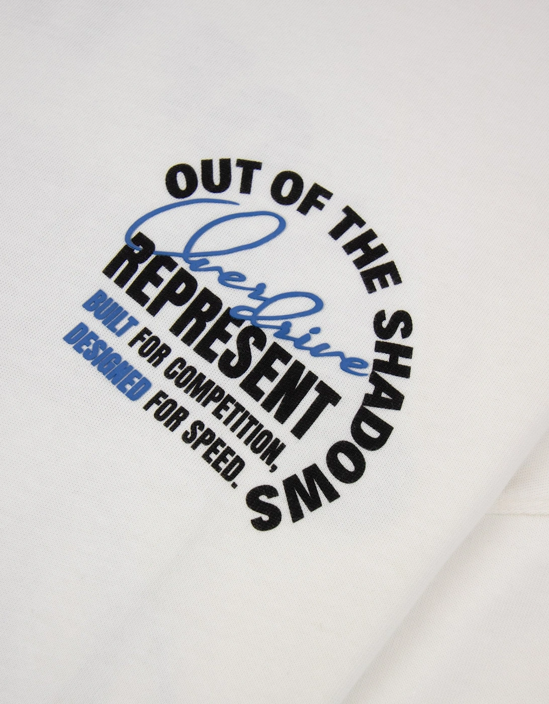 Out Of The Shadows T Shirt Flat White