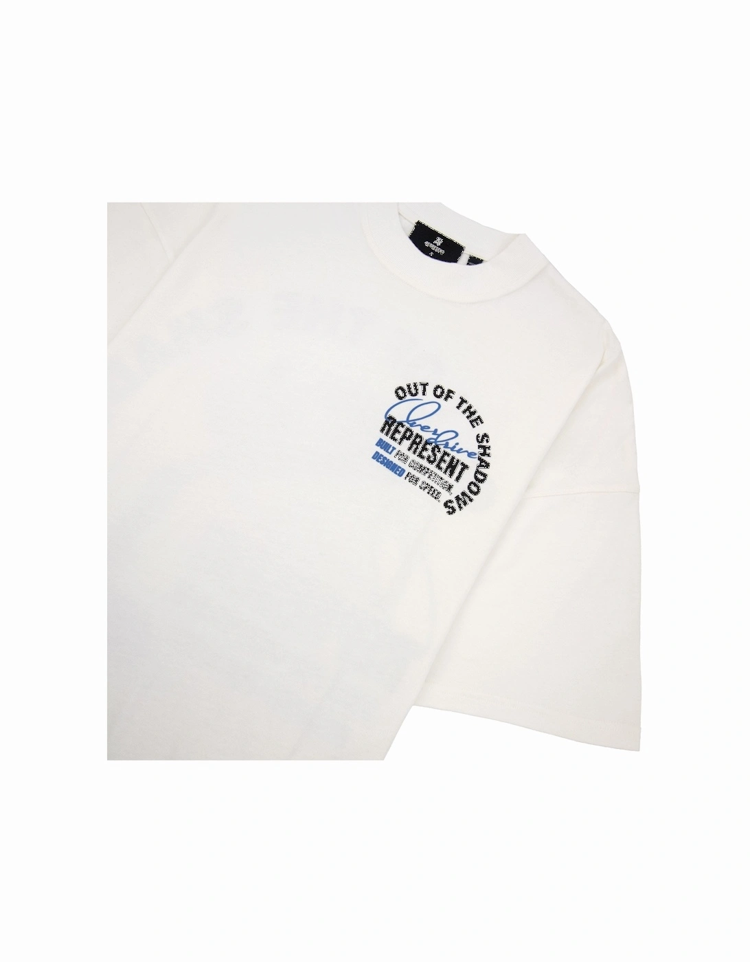 Out Of The Shadows T Shirt Flat White