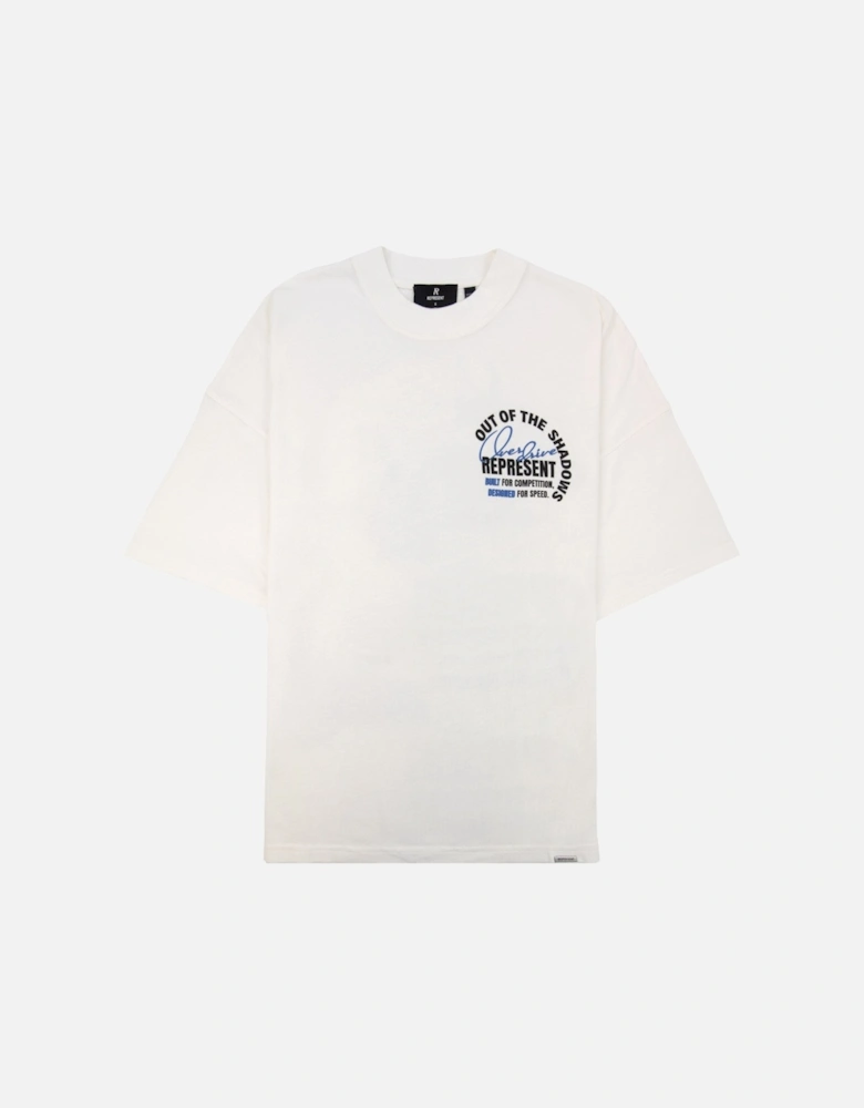 Out Of The Shadows T Shirt Flat White