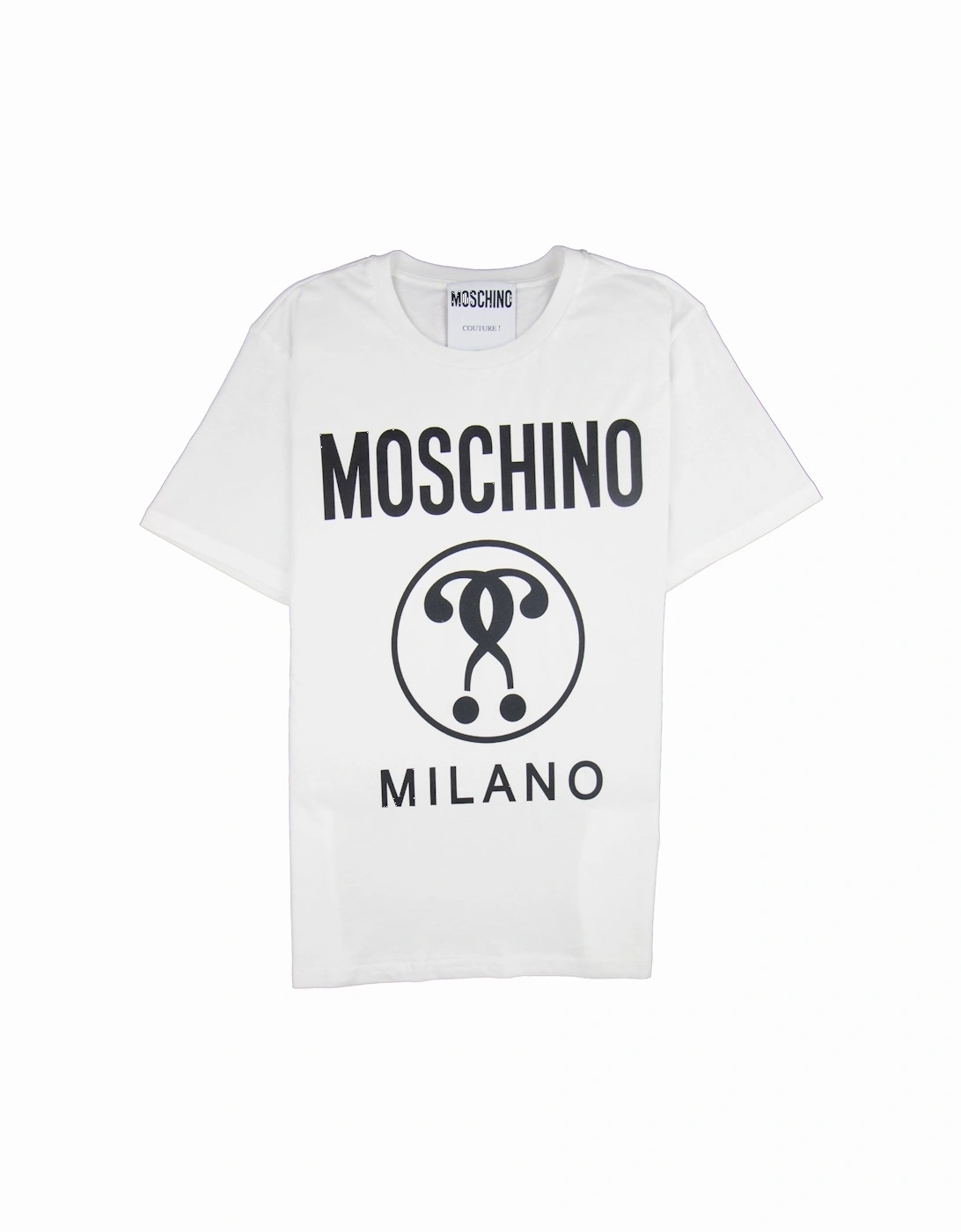 Couture Double Question Mark Jersey T-shirt White, 3 of 2