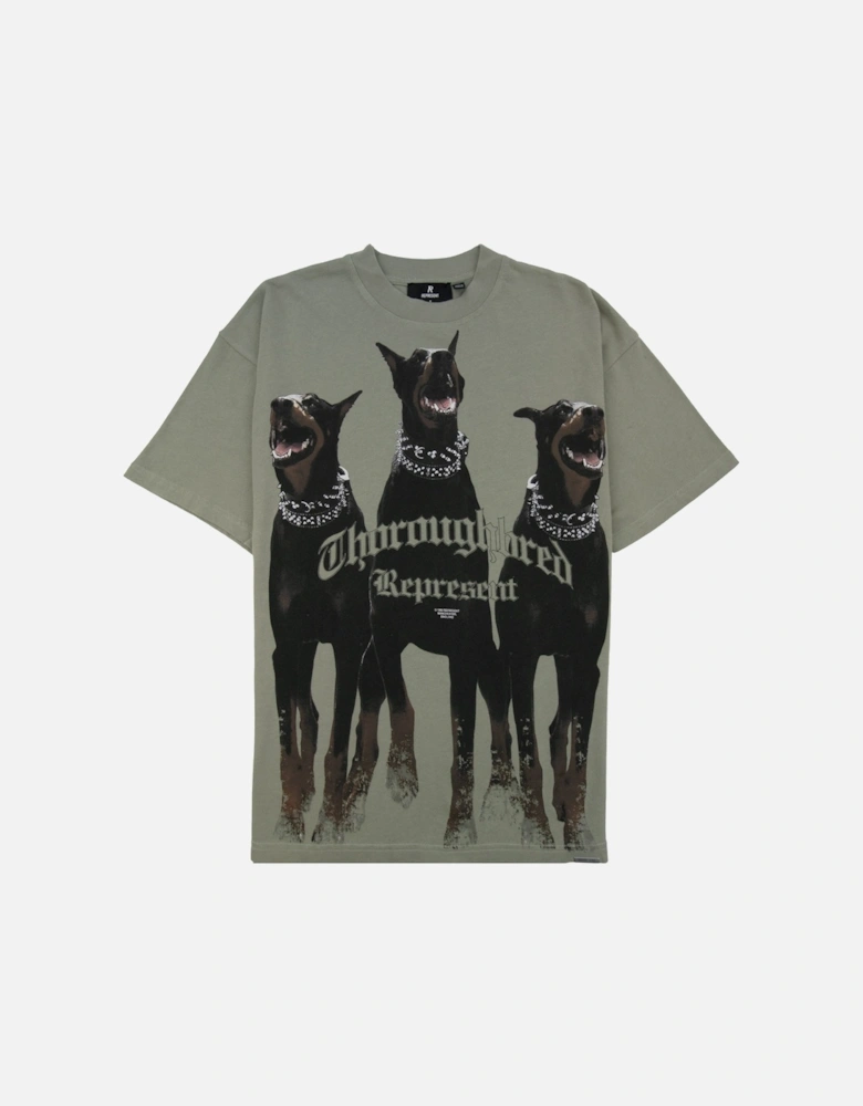 Thoroughbred T Shirt Khaki