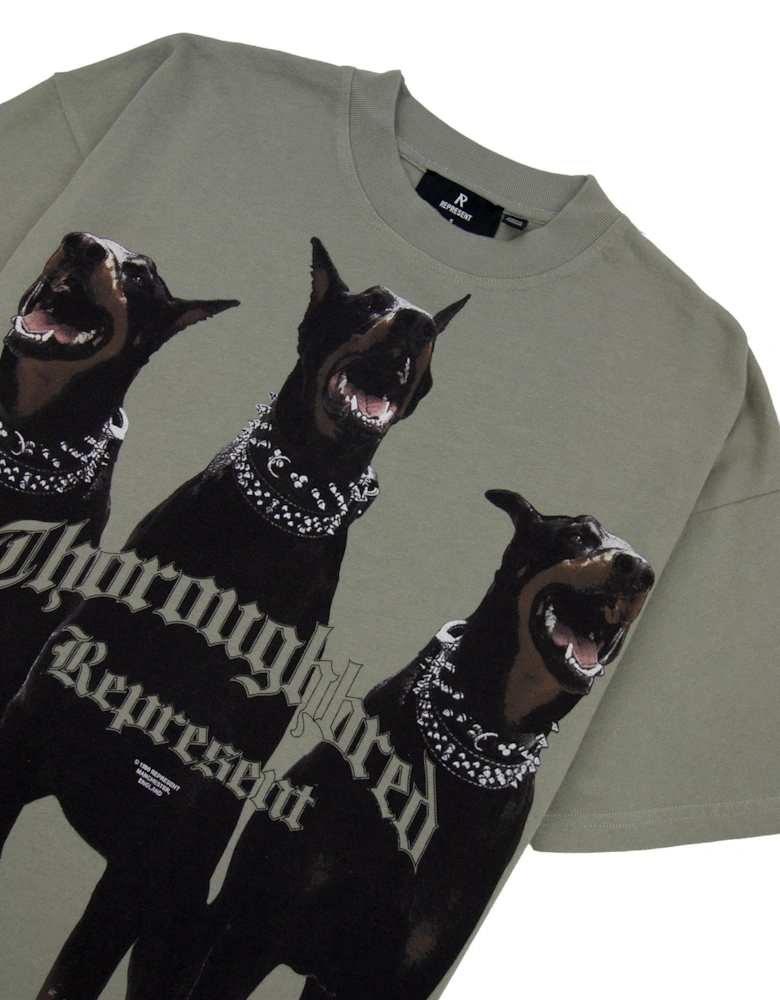 Thoroughbred T Shirt Khaki