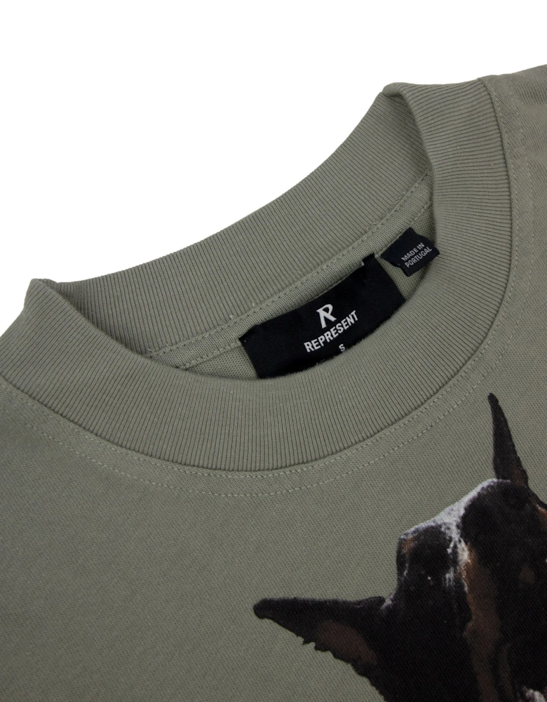 Thoroughbred T Shirt Khaki