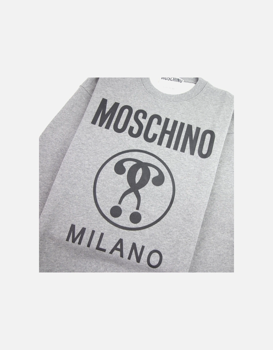 Couture Double Question Mark Sweatshirt Grey