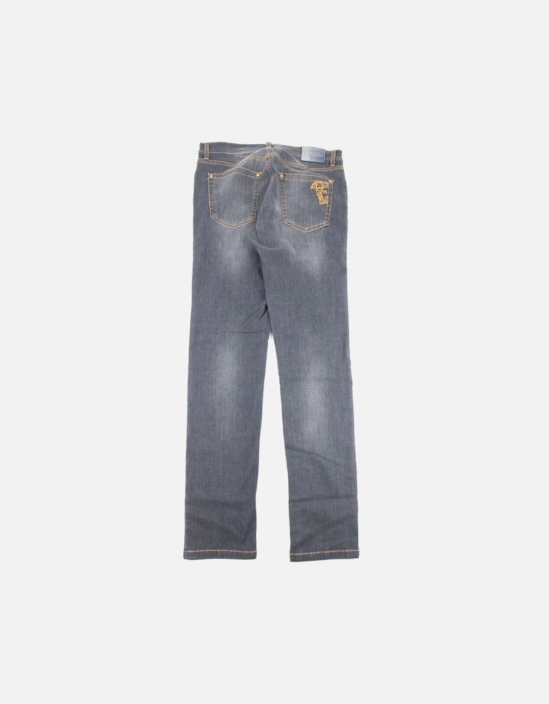 Medusa Slim Fit Jeans Dark Grey