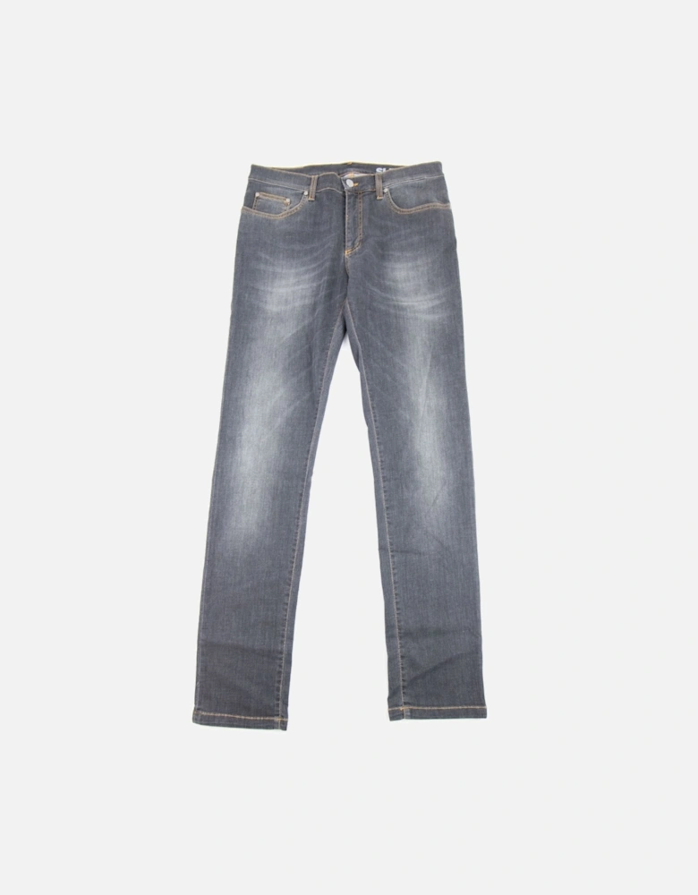Medusa Slim Fit Jeans Dark Grey
