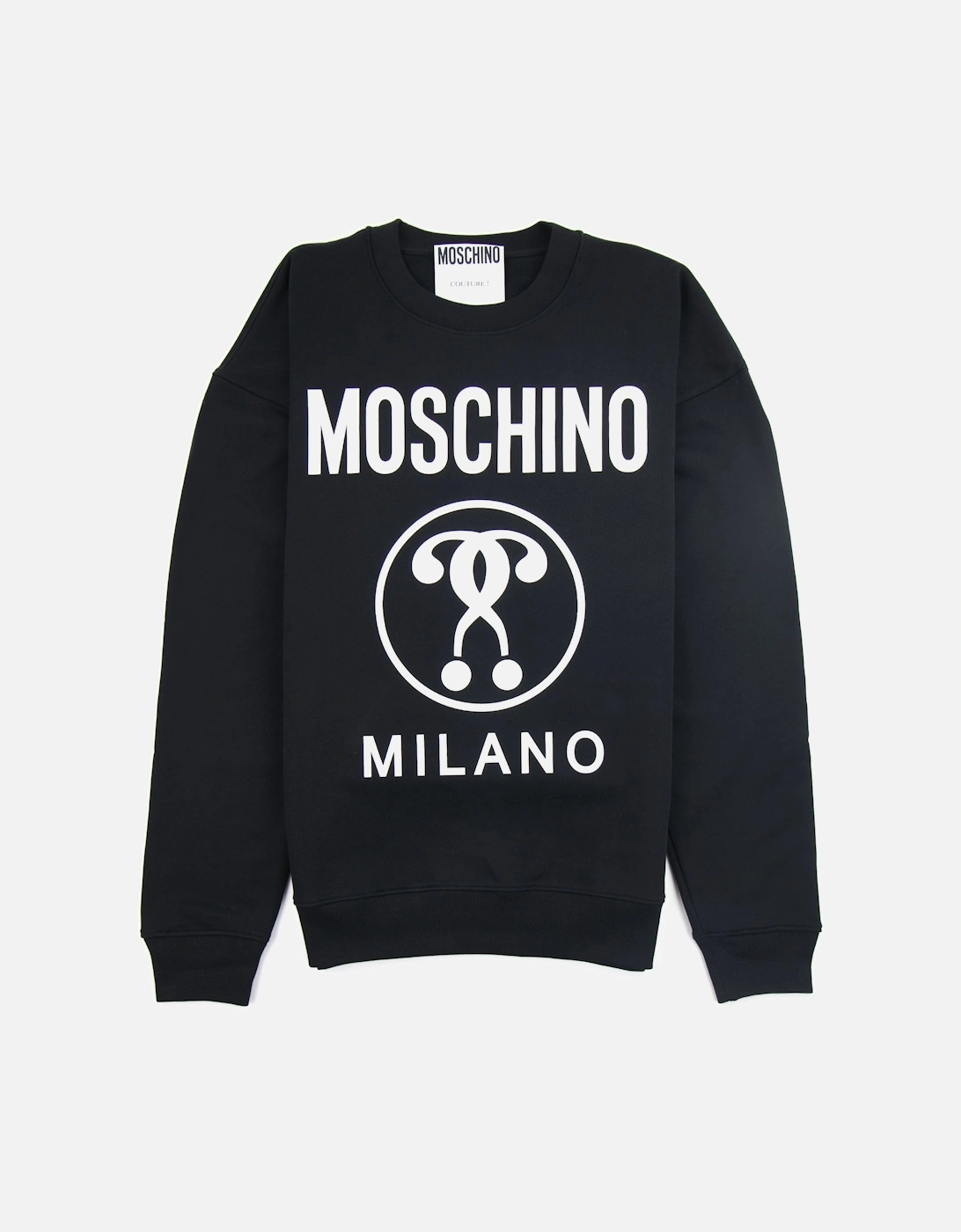 Couture Double Question Mark Sweatshirt Black, 3 of 2