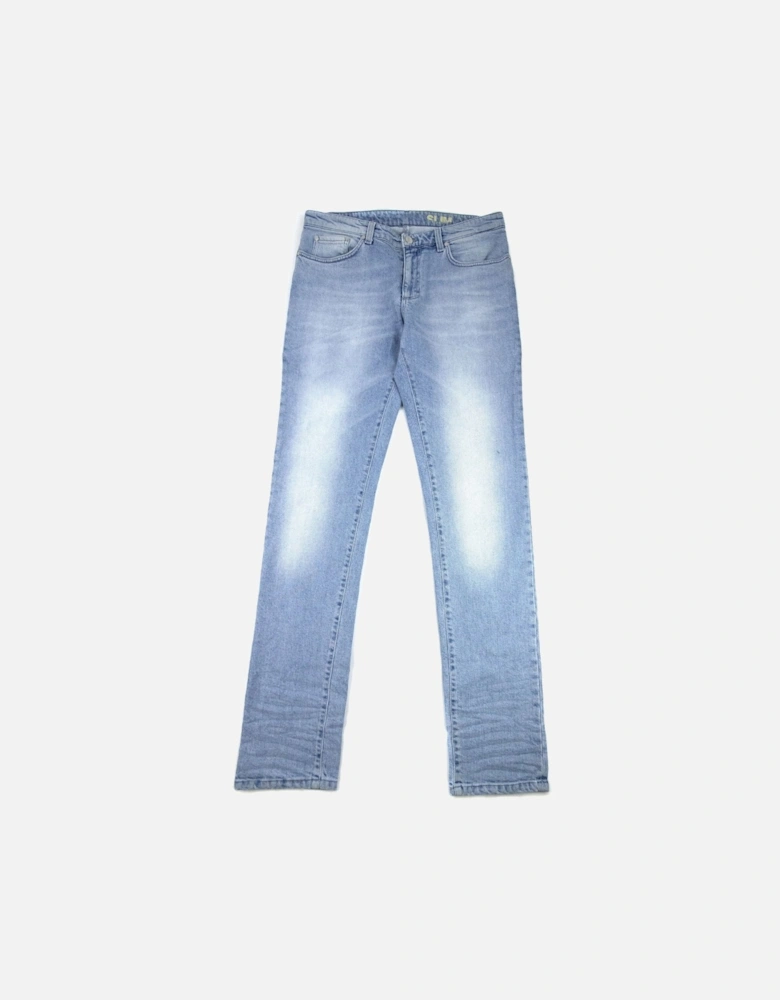 Slim Fit 5 Pocket Jeans Light Denim