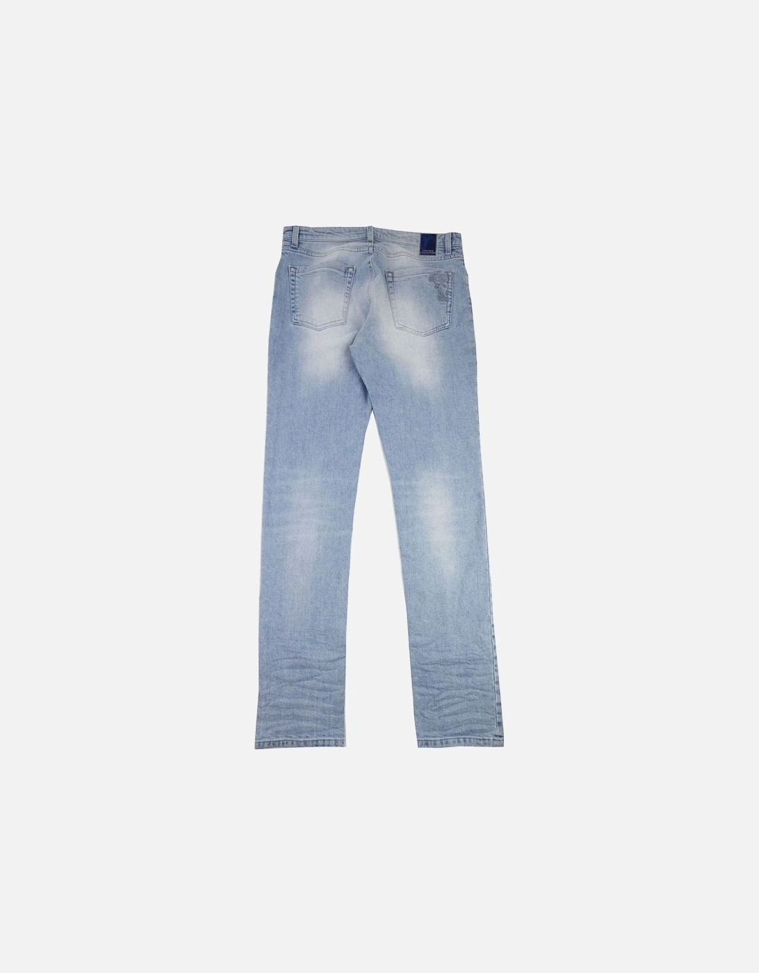 Slim Fit 5 Pocket Jeans Light Denim
