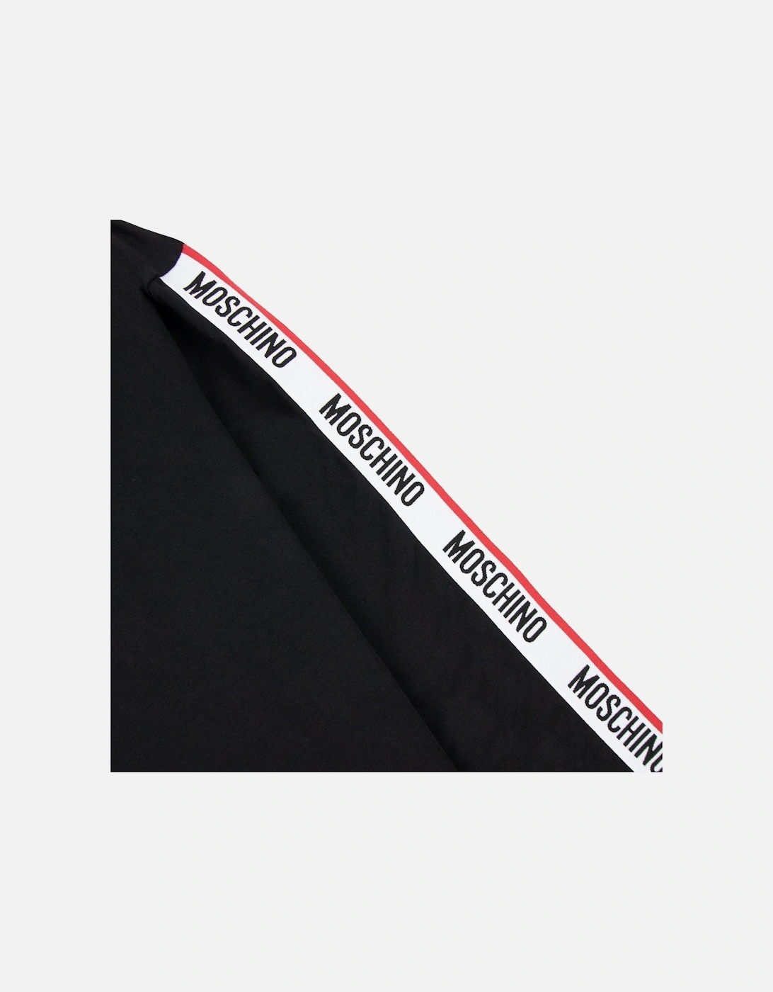 Underwear Tape Logo Crew Neck Sweatshirt Black 0555