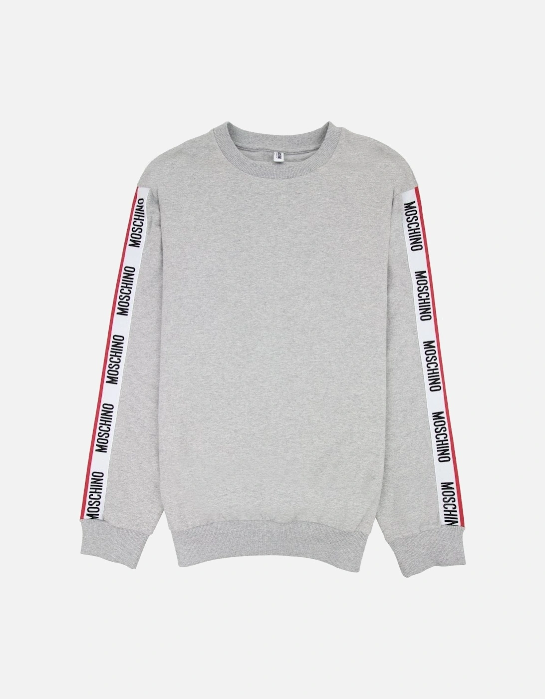 Underwear Tape Logo Crew Neck Sweatshirt Grey 0489, 4 of 3