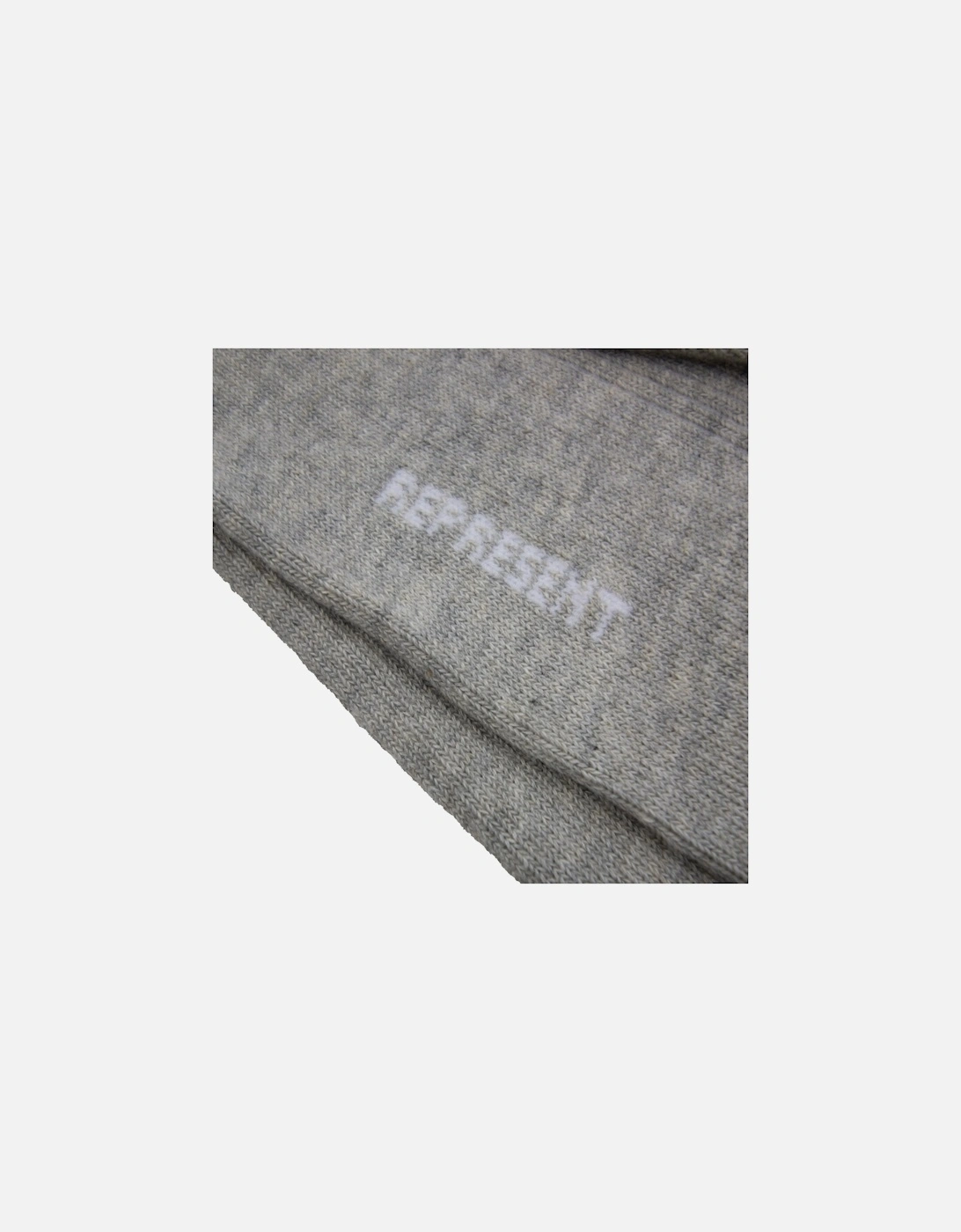Logo Socks Ice Grey Marl