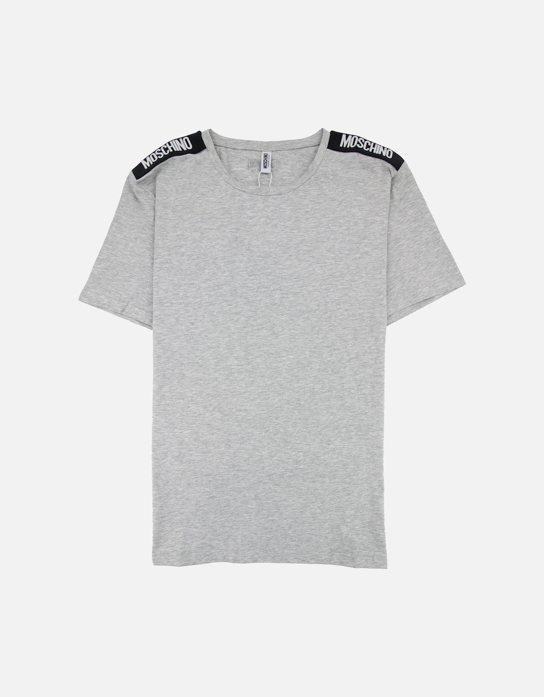 Underwear Shoulder Black Tape T-shirt Grey, 4 of 3