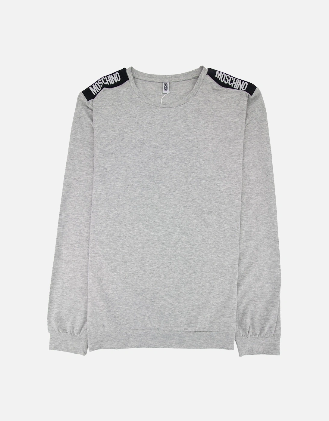 Underwear Long Sleeve Shoulder Top Grey, 4 of 3