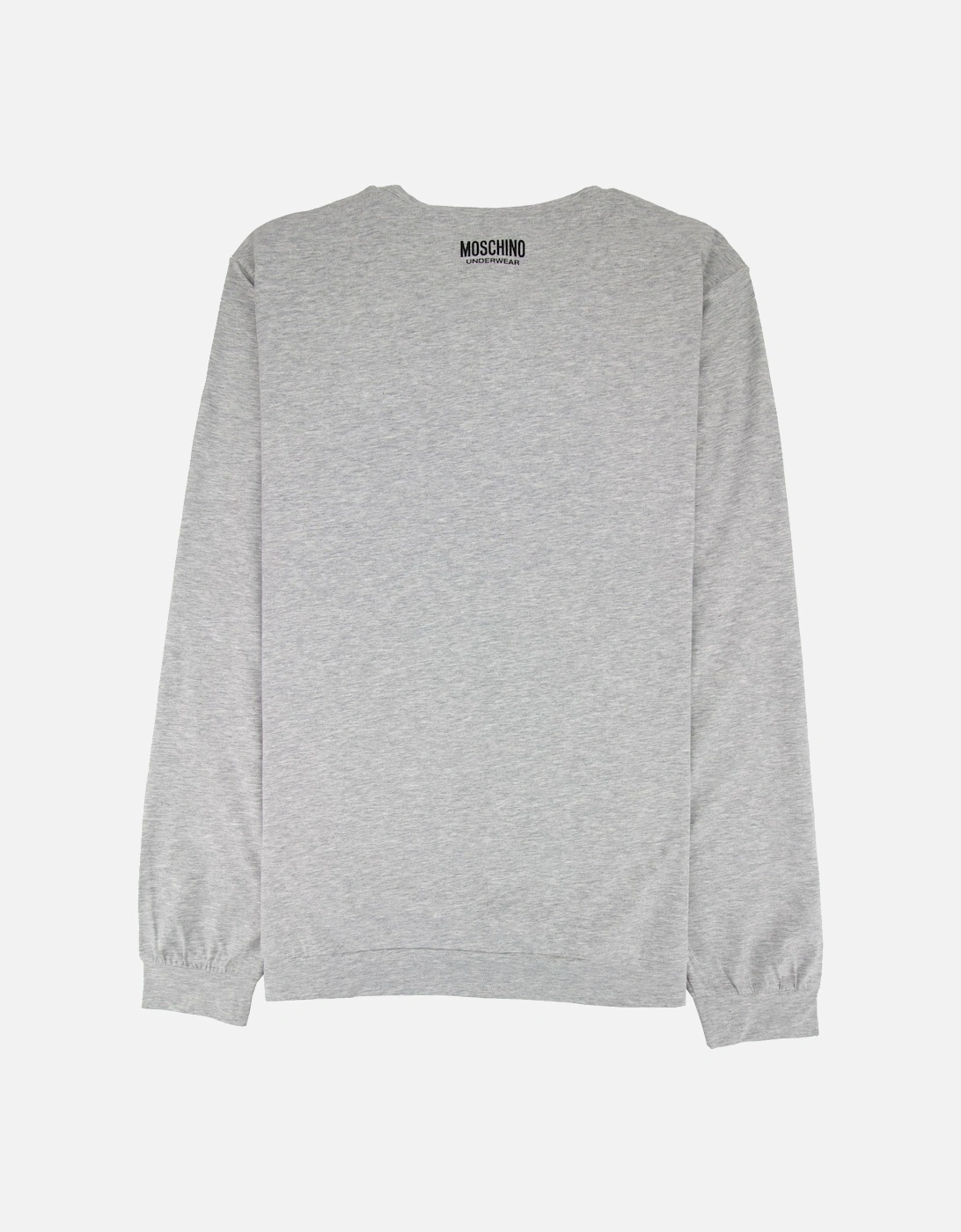 Underwear Long Sleeve Shoulder Top Grey