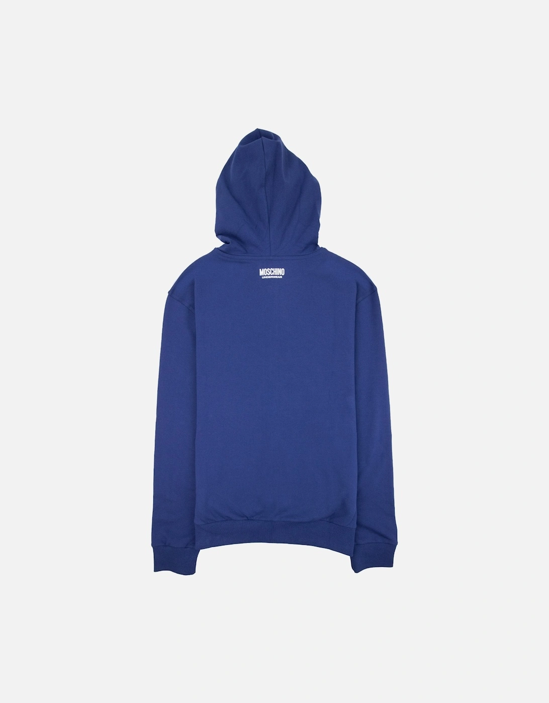 Underwear Pocket Tape Logo Hoody Blue