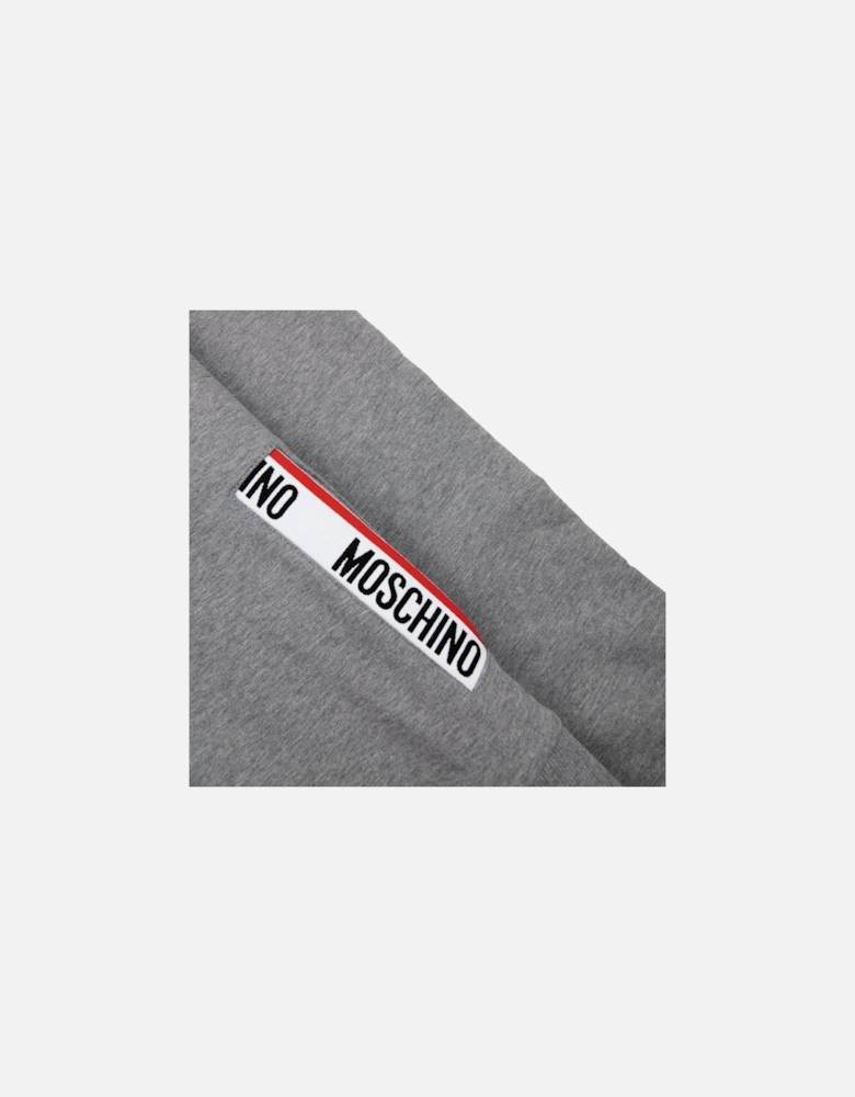 Underwear Pocket Tape Logo Hoody Dark Grey