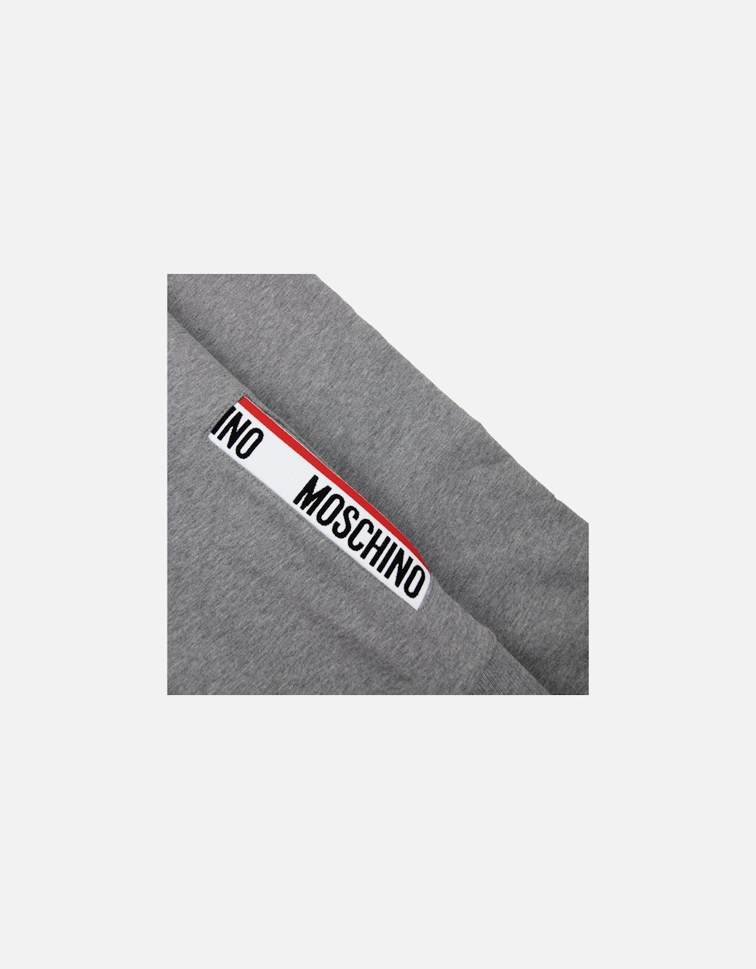 Underwear Pocket Tape Logo Hoody Dark Grey