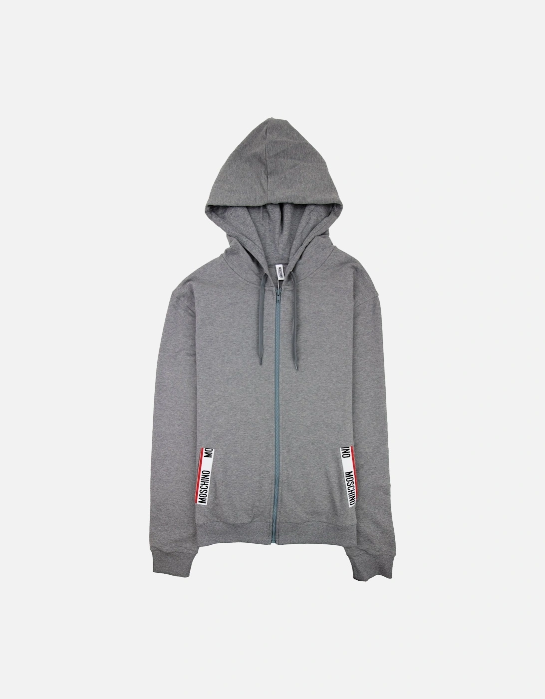Underwear Pocket Tape Logo Hoody Dark Grey, 4 of 3