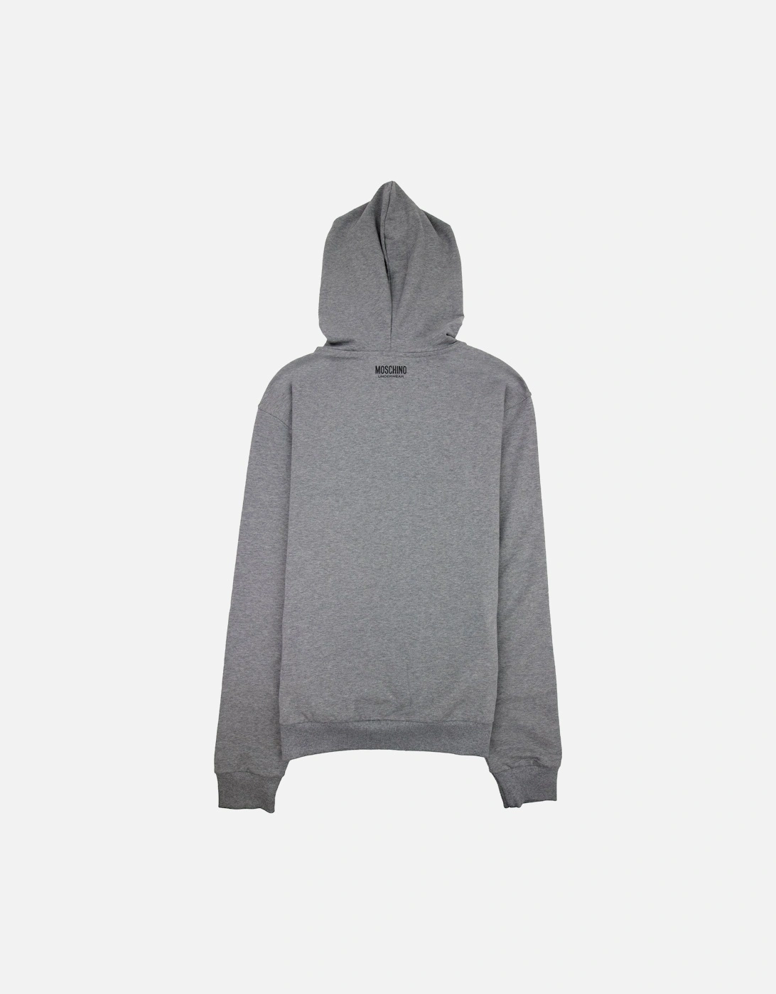Underwear Pocket Tape Logo Hoody Dark Grey