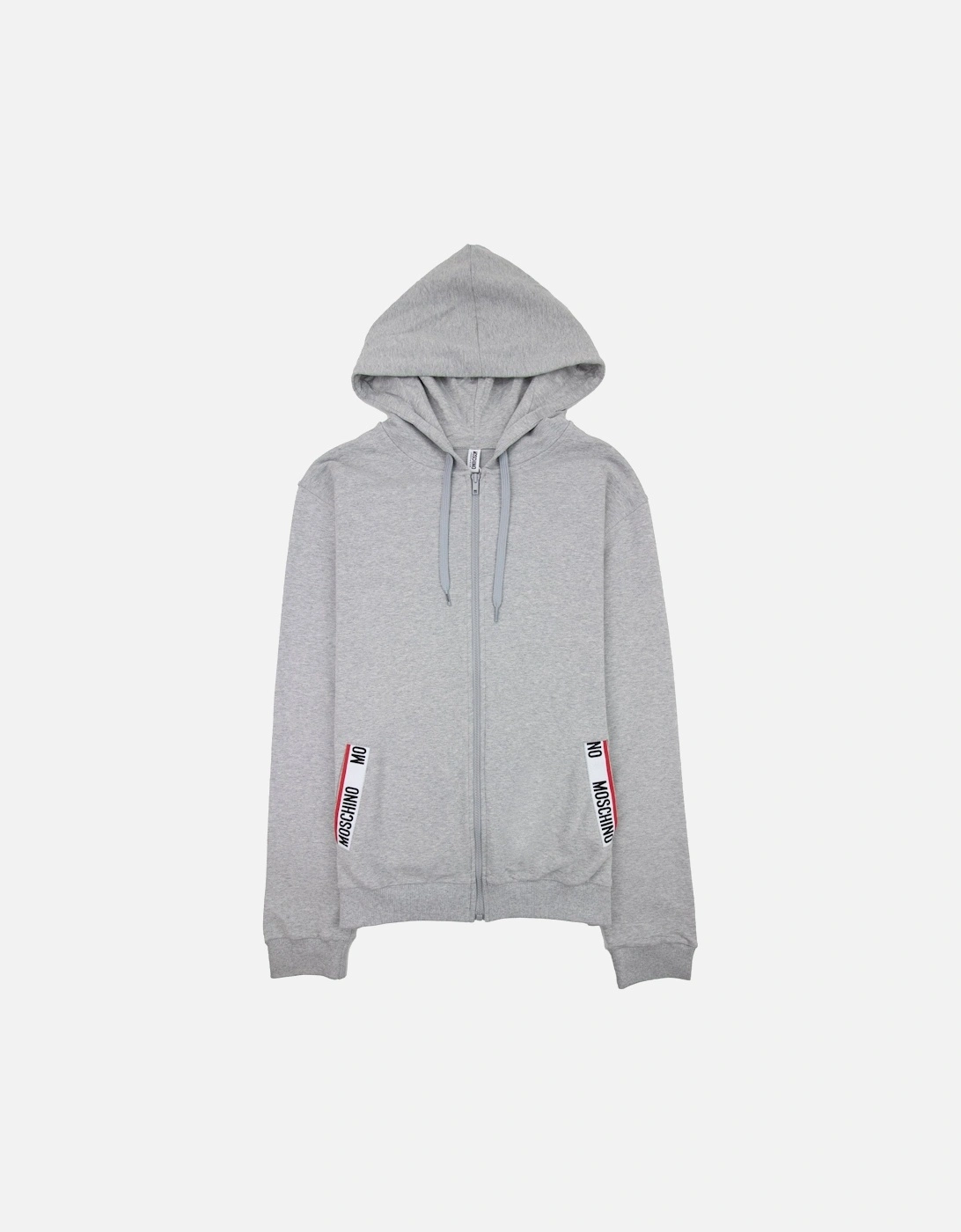 Underwear Pocket Tape Logo Hoody Light Grey, 4 of 3