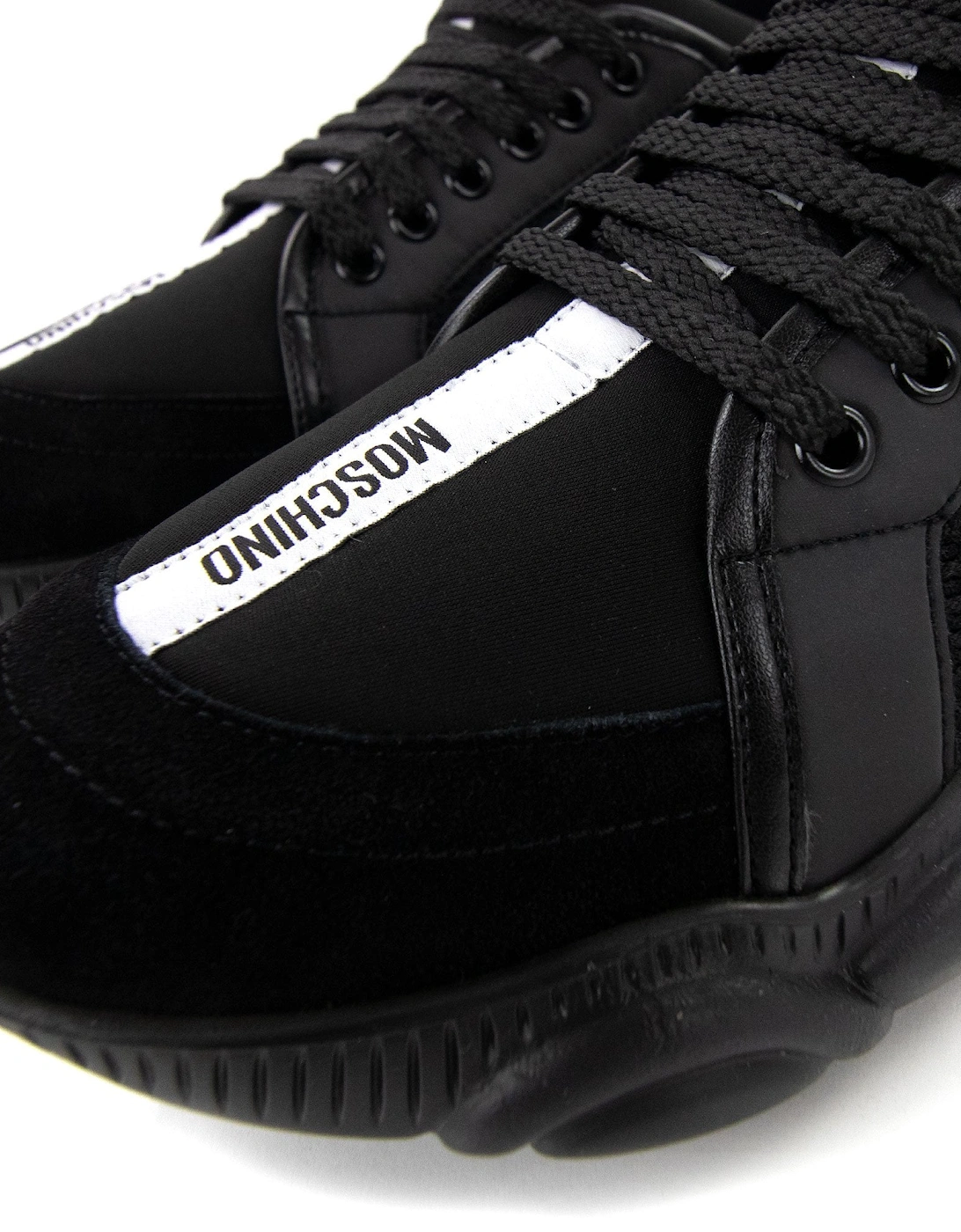 Couture Teddy Shoes Sneakers With Strap Mix Nero