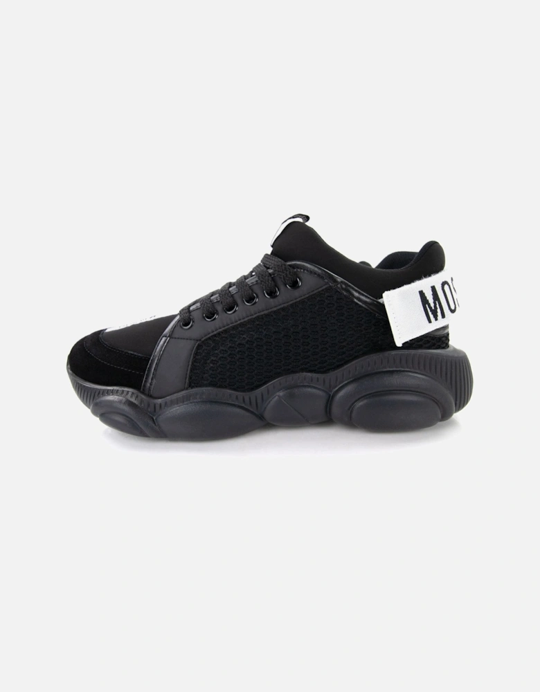 Couture Teddy Shoes Sneakers With Strap Mix Nero