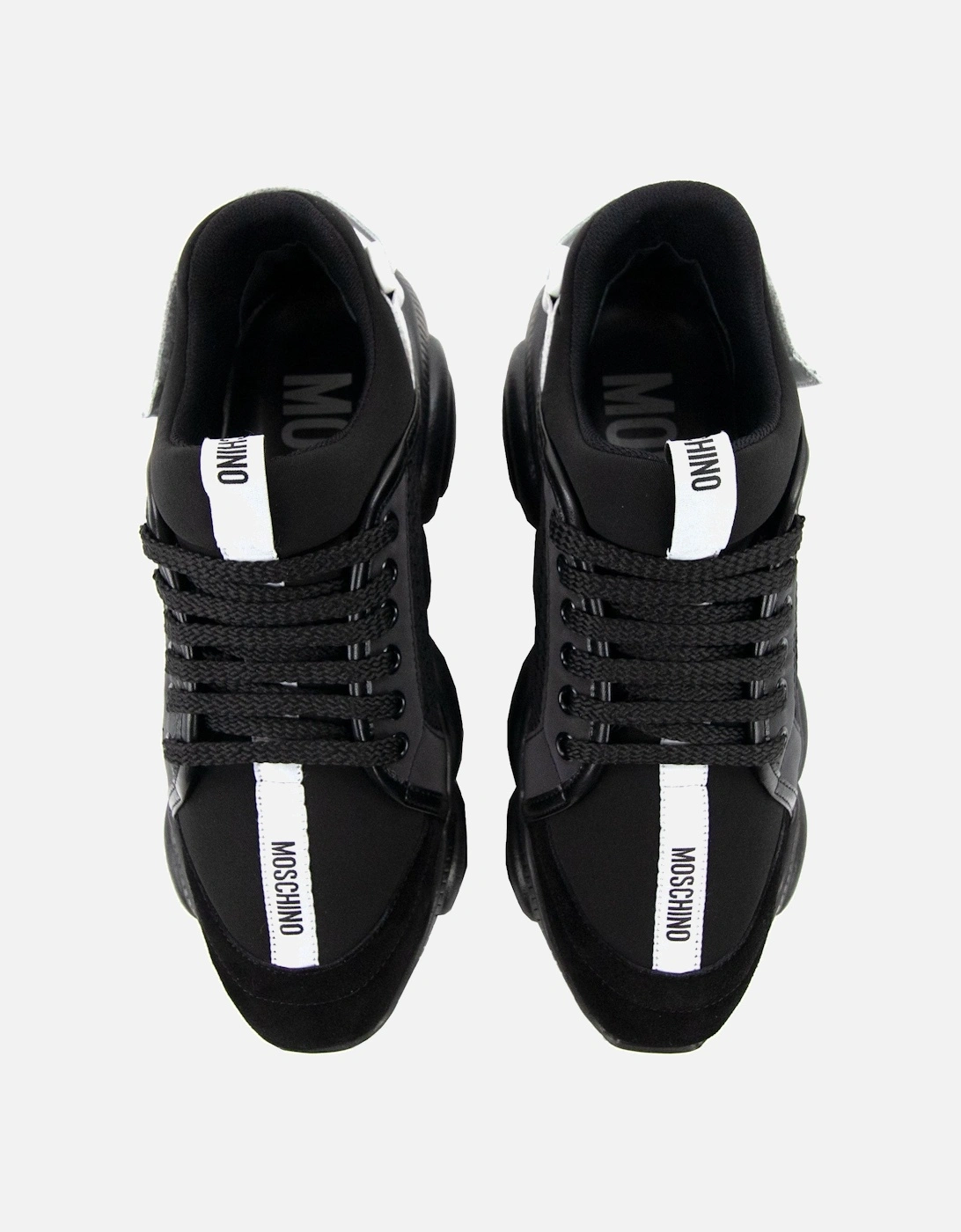 Couture Teddy Shoes Sneakers With Strap Mix Nero