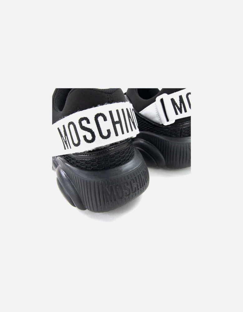 Couture Teddy Shoes Sneakers With Strap Mix Nero