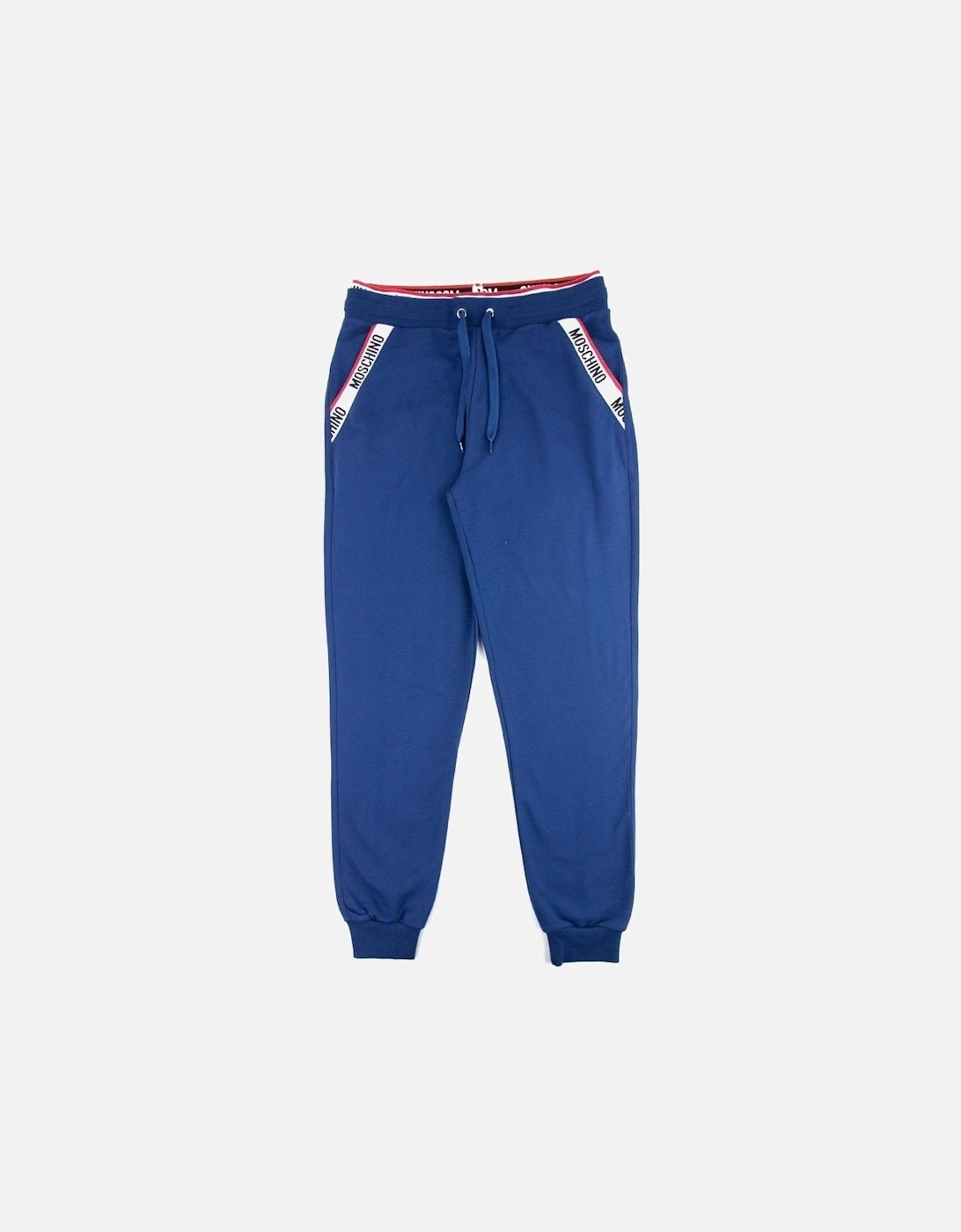 Underwear Pocket Tape Logo Jogging Pants Blue, 3 of 2