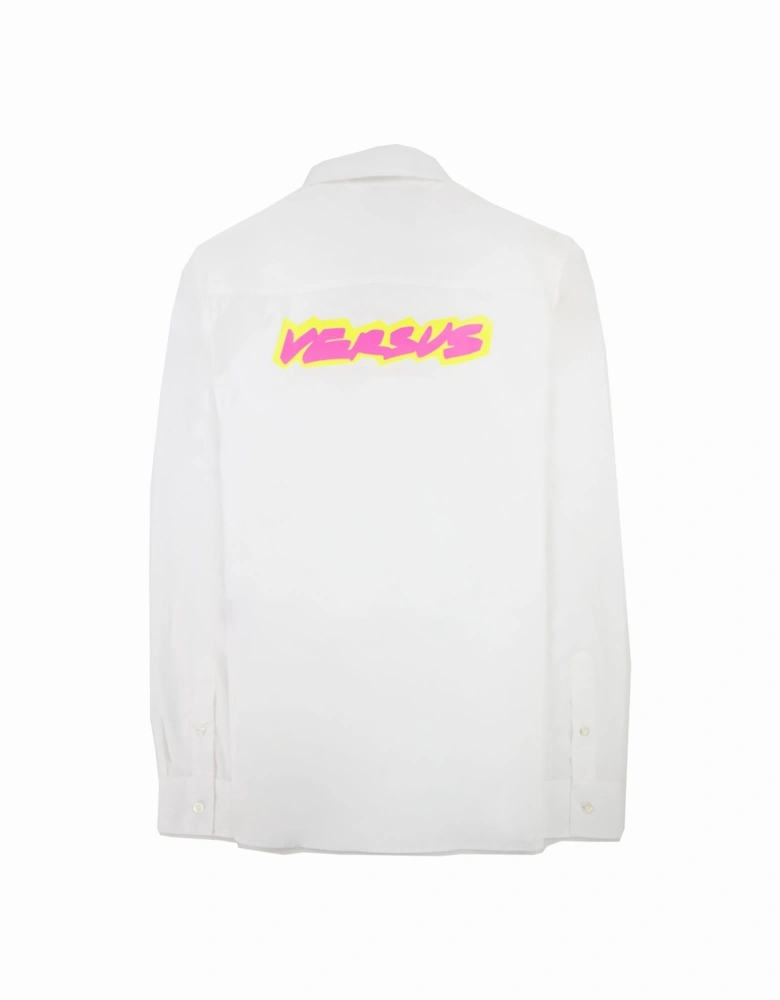 Versace Versus Logo L/s Shirt White