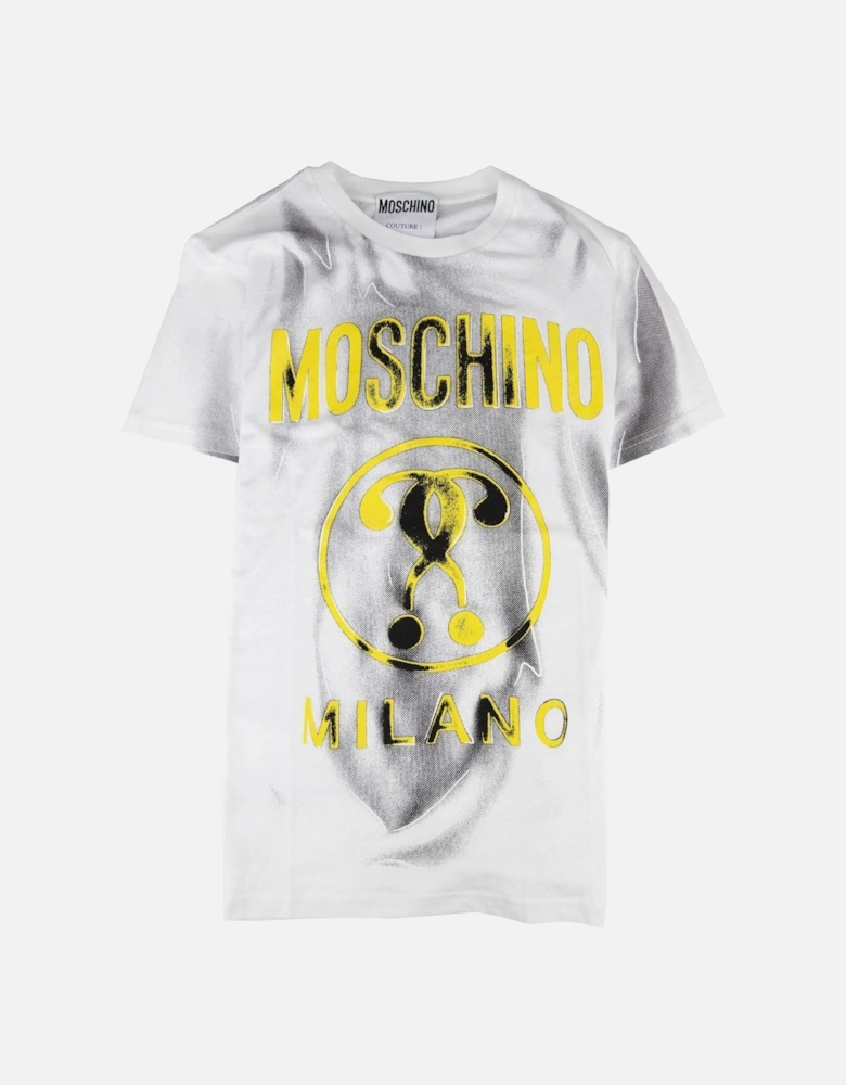 Couture Double Question Mark Milano T Shirt White
