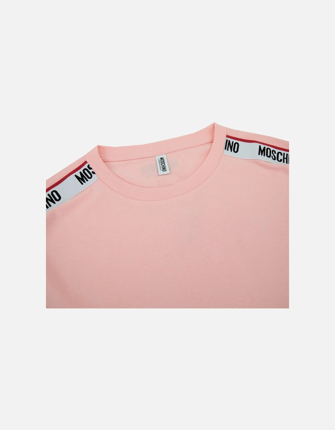 Underwear Tape Logo T-shirt Pink 0227
