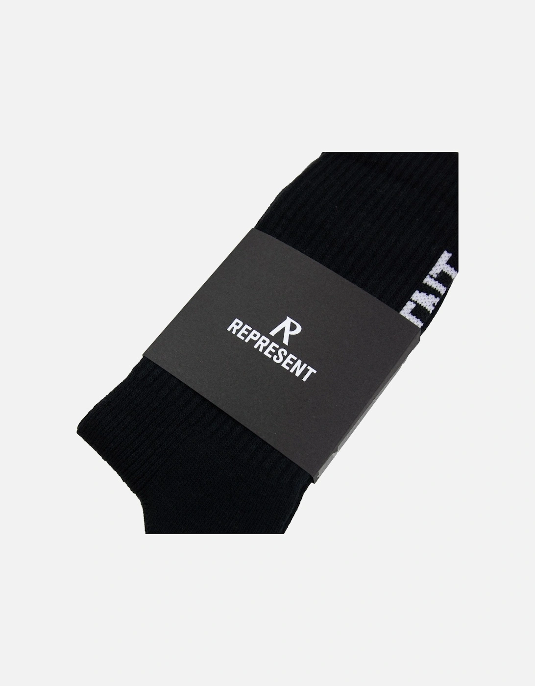 Logo Socks Jet Black