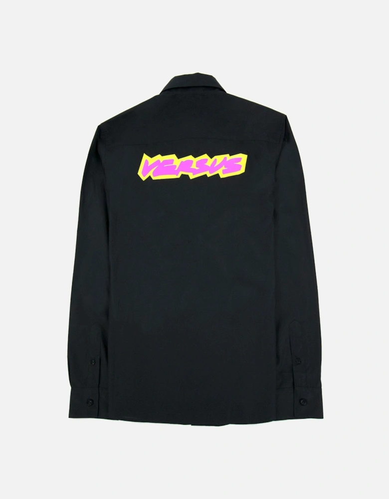Versace Versus Logo L/s Shirt Black