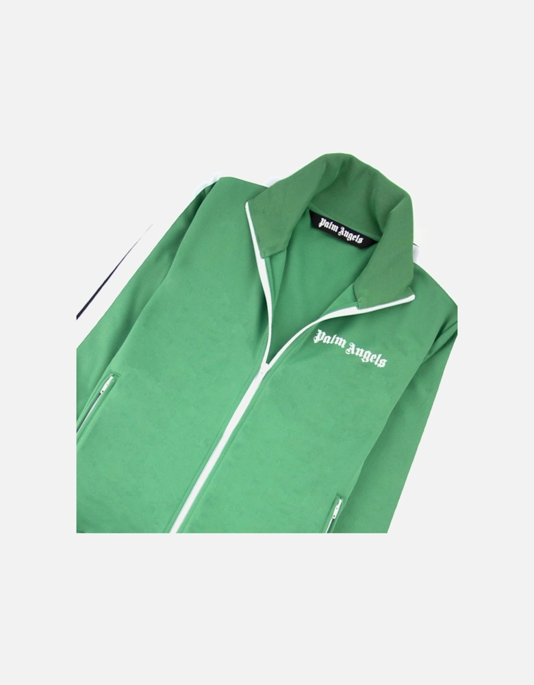 Autumn Blaze Tracksuit Jacket Green White